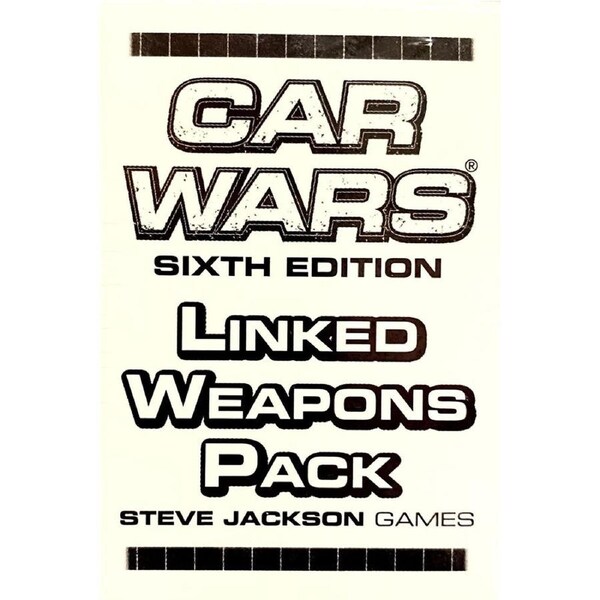 Steve Jackson Games Car Wars Linked Weapons Card Game Expansion Pack 10y+