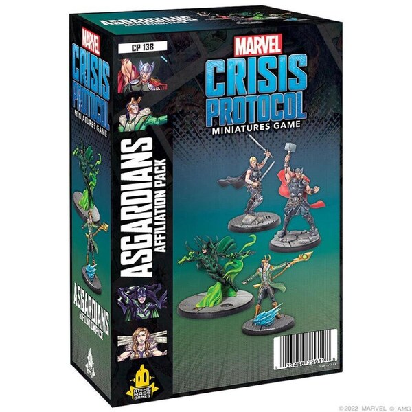 Atomic Mass Games Marvel Crisis Protocol Asgardians Affiliation Miniature Game