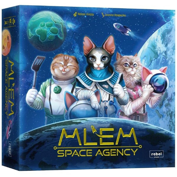 Rebel MLEM Space Agency Strategy Tabletop Board Game Kids/Family Party 8y+