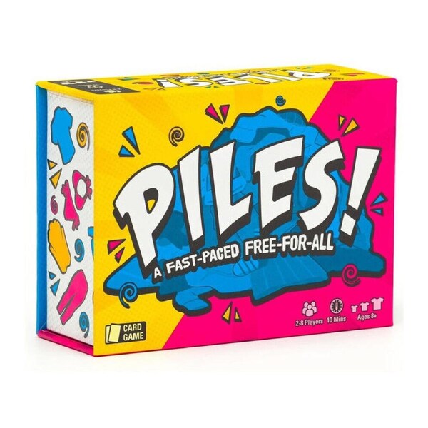 Lost Boy Entertainment Piles! Memory Party Fun Card Game Kids/Family 8y+
