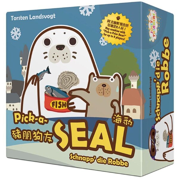 Jolly Thinkers Pick-a-Seal Jolly Pets Fun Card Party Game Kids/Family 8y+