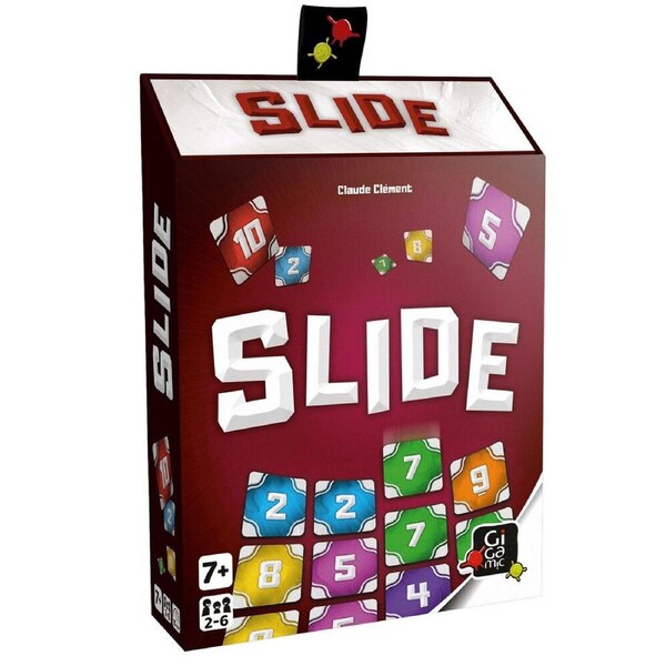Gigamic Slide Tile Sliding Strategy Fun Card Game Kids/Children/Family 7y+