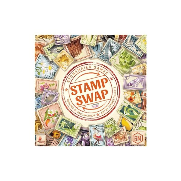 Stonemaier Games Stamp Swap Strategy Board/Card Game Kids/Children 14y+