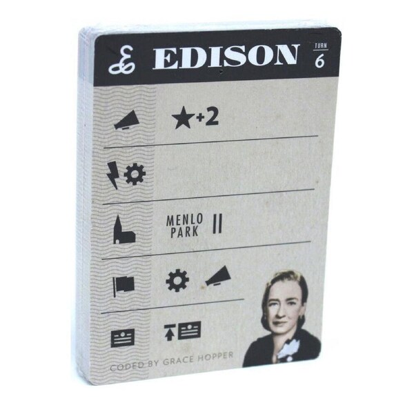 Artana Tesla vs Edison Bonus AI Pack Strategy Card Game Kids/Teens 14y+