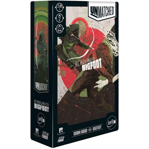 Mondo Games Unmatched Robin Hood Vs Bigfoot Board Game Expansion Kids 9y+