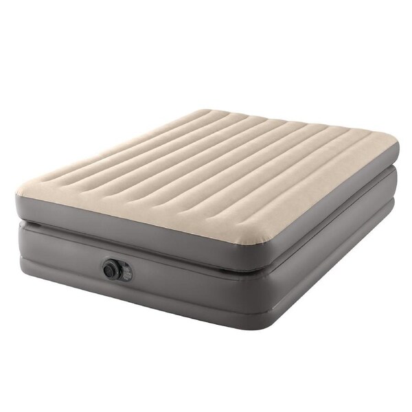 Intex Dura-Beam Plus Queen Prime Comfort Elevated Air Mattress