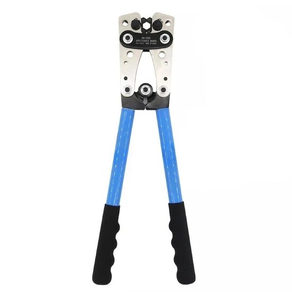 Plug Crimp Crimping Tool Wire Crimper Battery Cable Lug Cutter Electric