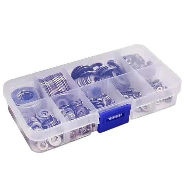 Stainless Steel Flat Washers For Screws Bolts Fender Washers Assortment Set - 580x