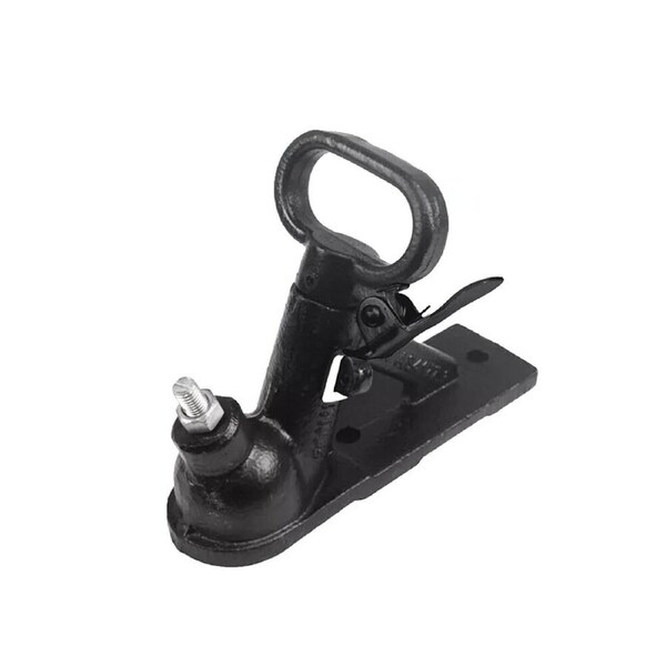 Trailer Hitch 2 Hole Quick Release Coupling Black 50mm 2000kg