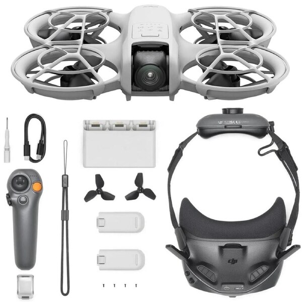 DJI Neo FPV Fly More Combo 4K HD Video with Motion Controller Goggles