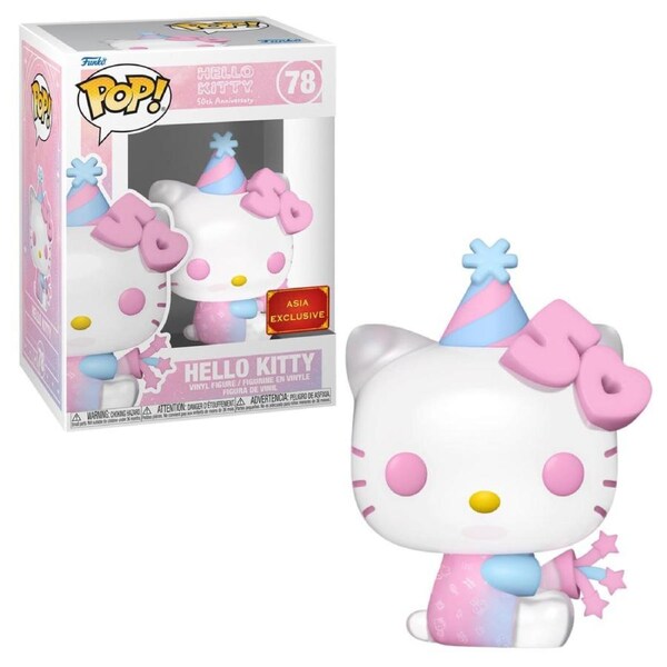 Hello Kitty 50th Hello Kitty with Party Hat Funko POP! Vinyl