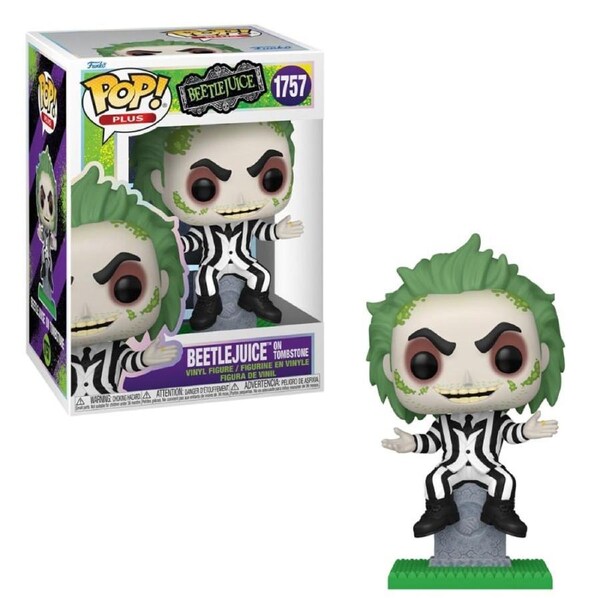 Beetlejuice Beetlejuice on Tombstone Funko POP! Vinyl