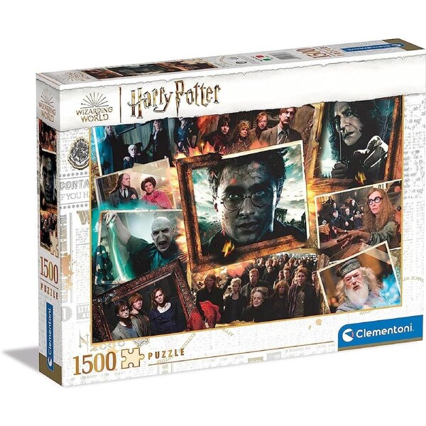 Clementoni Harry Potter Frames 1500 Piece Jigsaw Puzzle