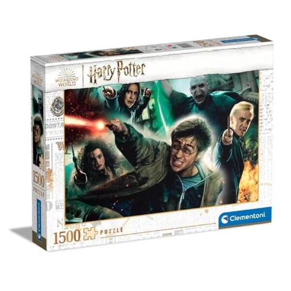 Clementoni Harry Potter Battle 1500 Piece Jigsaw Puzzle