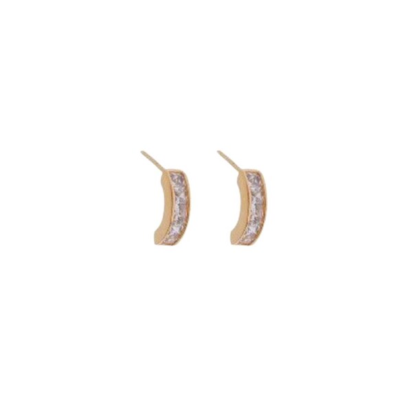 Rossan Fe4195 Five Stone Hoop Cz