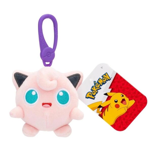 Pokemon Jigglypuff 3.5 inch Clip on Plush