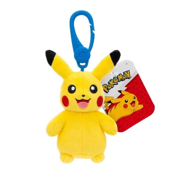 Pokemon Pikachu 3.5 inch Clip on Plush