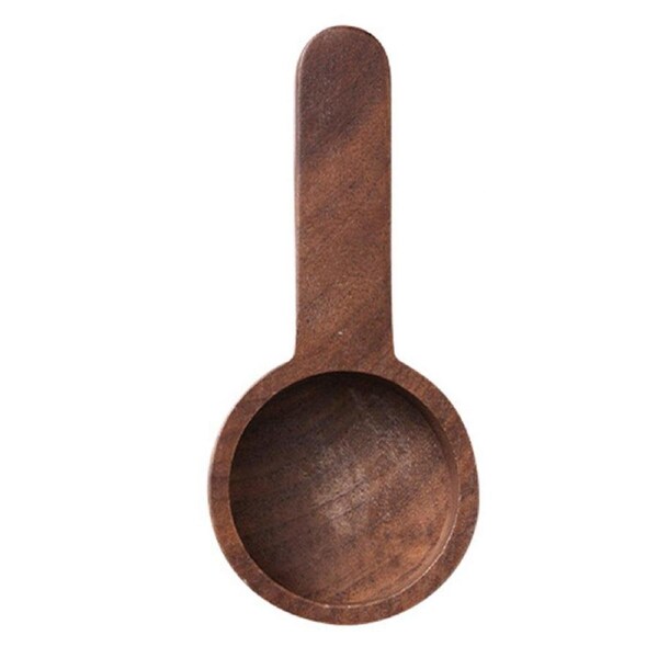 Black Walnut Measuring Bean Spoon Solid Wood Gram Coffee Milk Powder Gram Weight