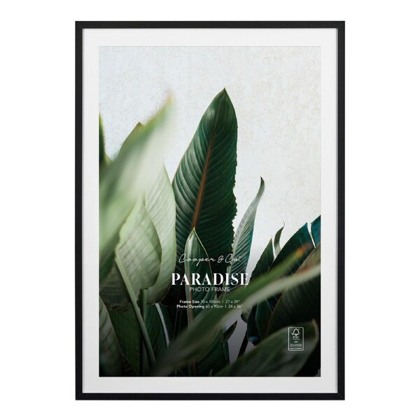 Cooper & Co. 70x100cm Mat to 60x90cm Premium Paradise Wooden Photo Frame