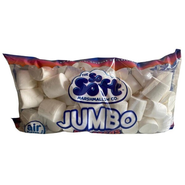 The So Soft Marshmallow Co. Jumbo Roasters Marshmallows 800g