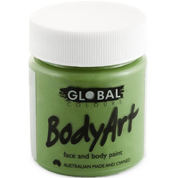 Christmas Green Oxide Face and Body Paint Tub 45ml