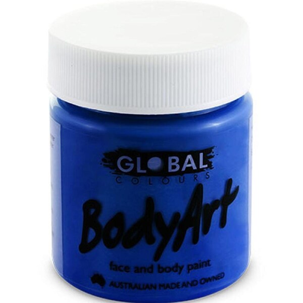Ultra Blue Face and Body Paint Tub 45ml