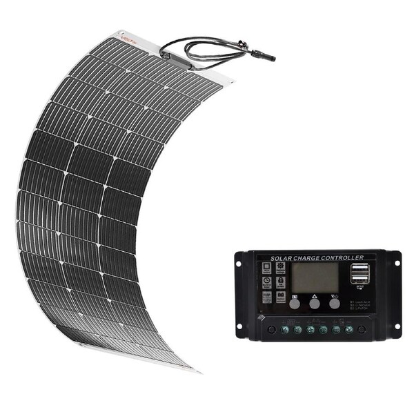 VoltX 100W Solar Panel Flexible + 20A Controller PWM