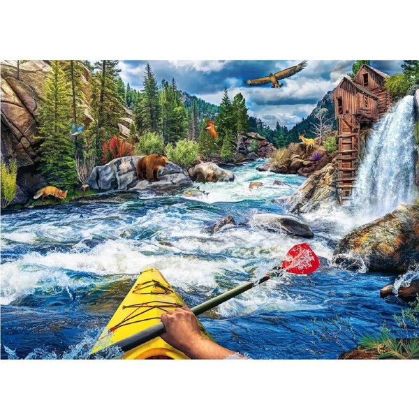 Ravensburger - White Water Rafting Puzzle 1000pc