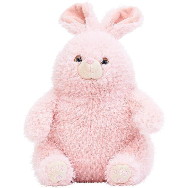 Annabel Trends Plush Chubby Bubby Kids Animal Soft Toy Bunny 24x16cm Pink 0y+