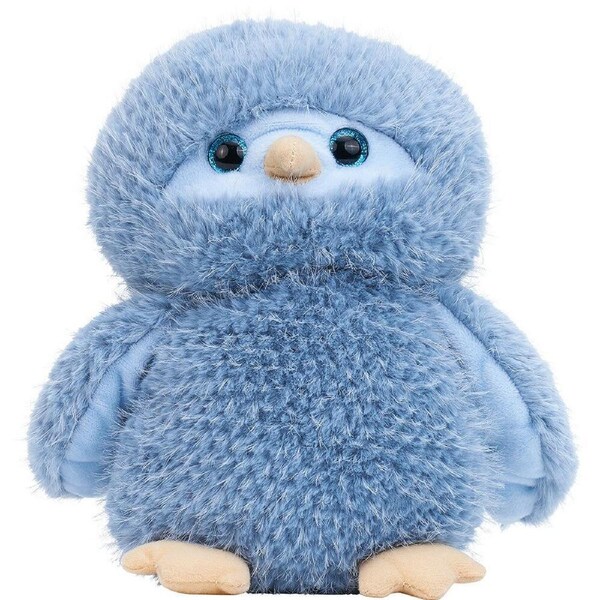 Annabel Trends Plush Chubby Bubby Kids Animal Soft Toy Owl 24x16cm Blue 0y+