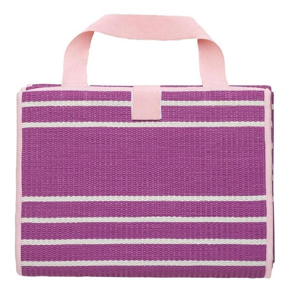 Porto Sol Foldable PP Travel Picnic Mat Portable Accessory 180cm Fuchsia
