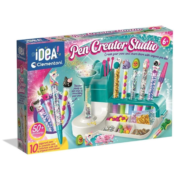 Idea Clementoni Pen Creator Studio DIY Creative Craft Kit Kids/Children 6y+