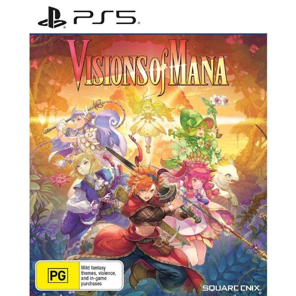 Playstation PS5 Visions of Mana Adventure/Fantasy Role Playing Video Game
