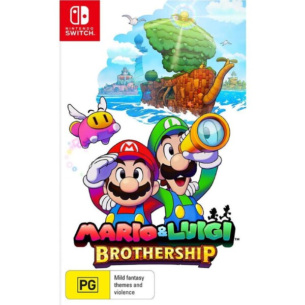 Nintendo Switch Mario & Luigi Brothership Action/Adventure Play Video Game