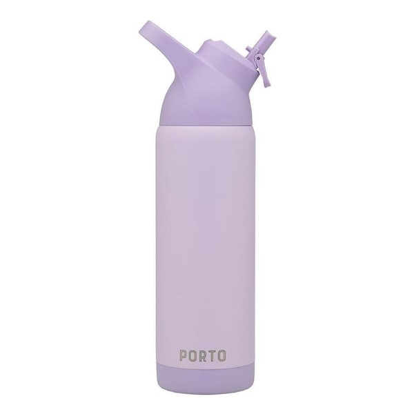 Porto Atlas Vacuumed Insulated Water Bottle Portable Travel Flask 700ml Lilac