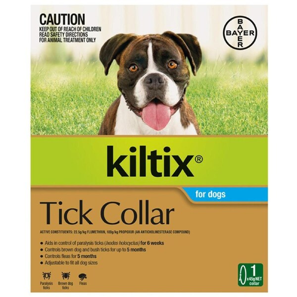 Bayer Kiltix 5 Months Tick & Flea Collar Control Aid Treatment for Dogs