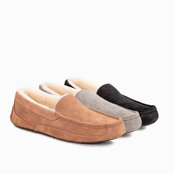 Ugg Denver Men's Moccassin (Water Resistant) EU45 / AU12M / 298mm / CHESTNUT
