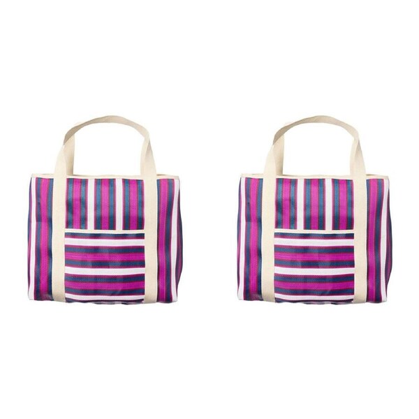 2PK Porto Sol Carry Tote Outdoor Travel Shopping Beach Bag 59x46.5cm Calipso