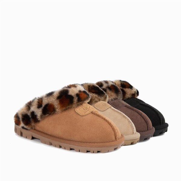 Ugg Coquette Slipper (Leopard Print)(Water Resistant) EU37 / AU7L / 235mm / SAND