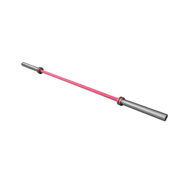 Kangaroo Fitness 2.2M Olympic Barbell, 20kg - Pink Edition