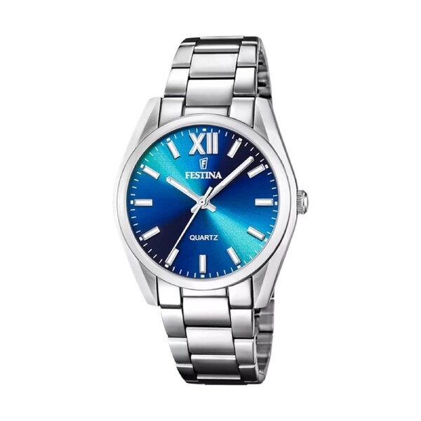 Festina Alegria Stainless Steel Blue Dial Quartz F20622-I Analog Ladies Watch