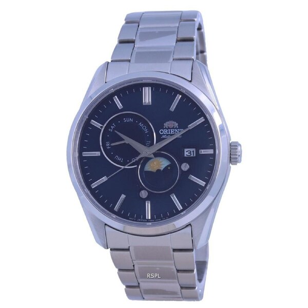 Orient Contemporary Sun & Moon Phase RA-AK0308L10B RA-AK0308L30B 50M Mens Watch
