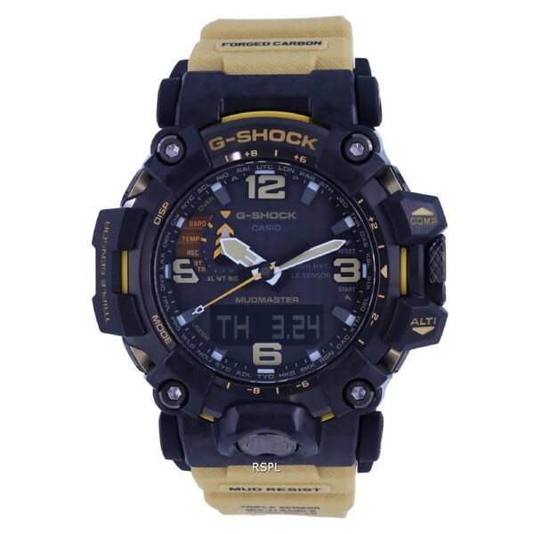 Casio G-SHOCK MUDMASTER Alarm Timer Tough Solar GWG-2000-1A5 200M Mens Watch