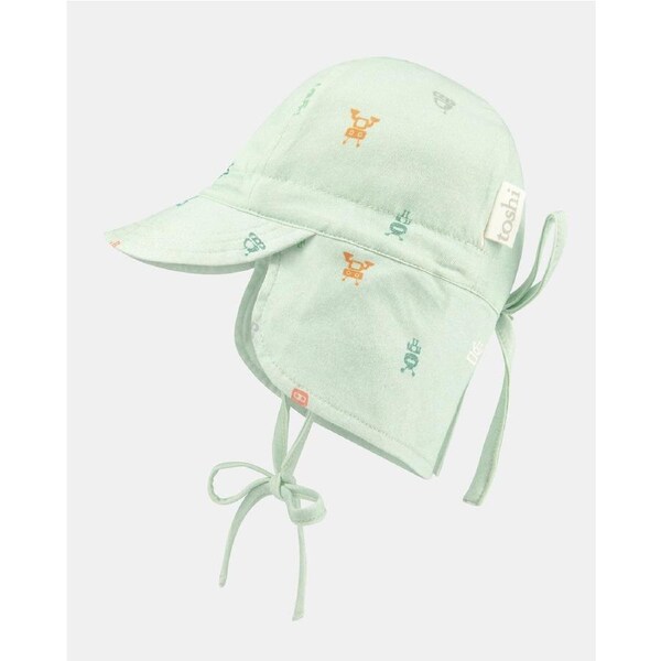 Toshi Flap Cap Bambini Cyborg Thyme - Extra Small
