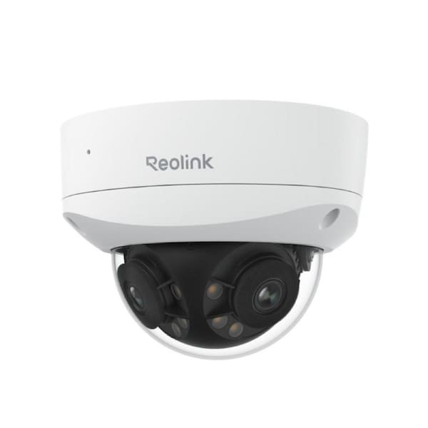 Reolink 4K 8MP UHD IK10 Dual-Lens PoE Camera with Color Night Vision Duo 2V PoE