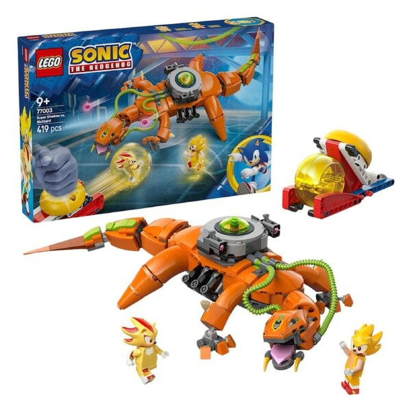 LEGO Sonic the Hedgehog Super Shadow vs Biolizard (77003)