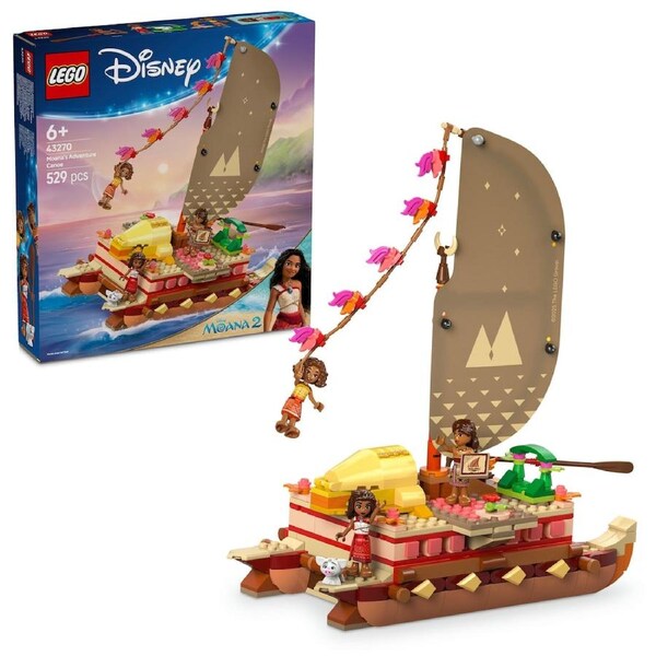 LEGO Disney Princess Moana's Adventure Canoe (43270)