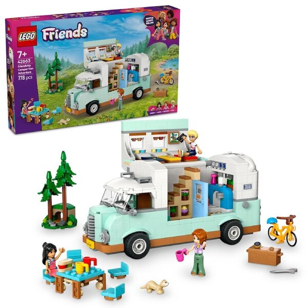 LEGO Friends Friendship Camper Van Adventure (42663)