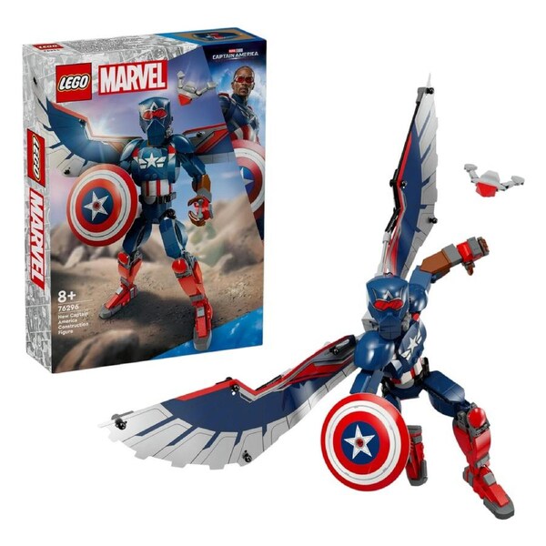 LEGO Super Heroes Marvel New Captain America Construction Figure (76296)