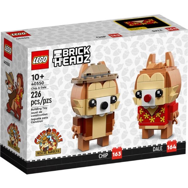 LEGO 40550 - BrickHeadz Disney Chip & Dale